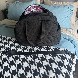 Vera Bradley Quilted Weekender Bag